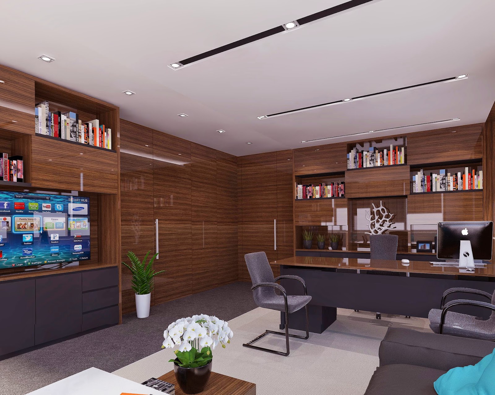 Managing Directors Office Design and Visuals