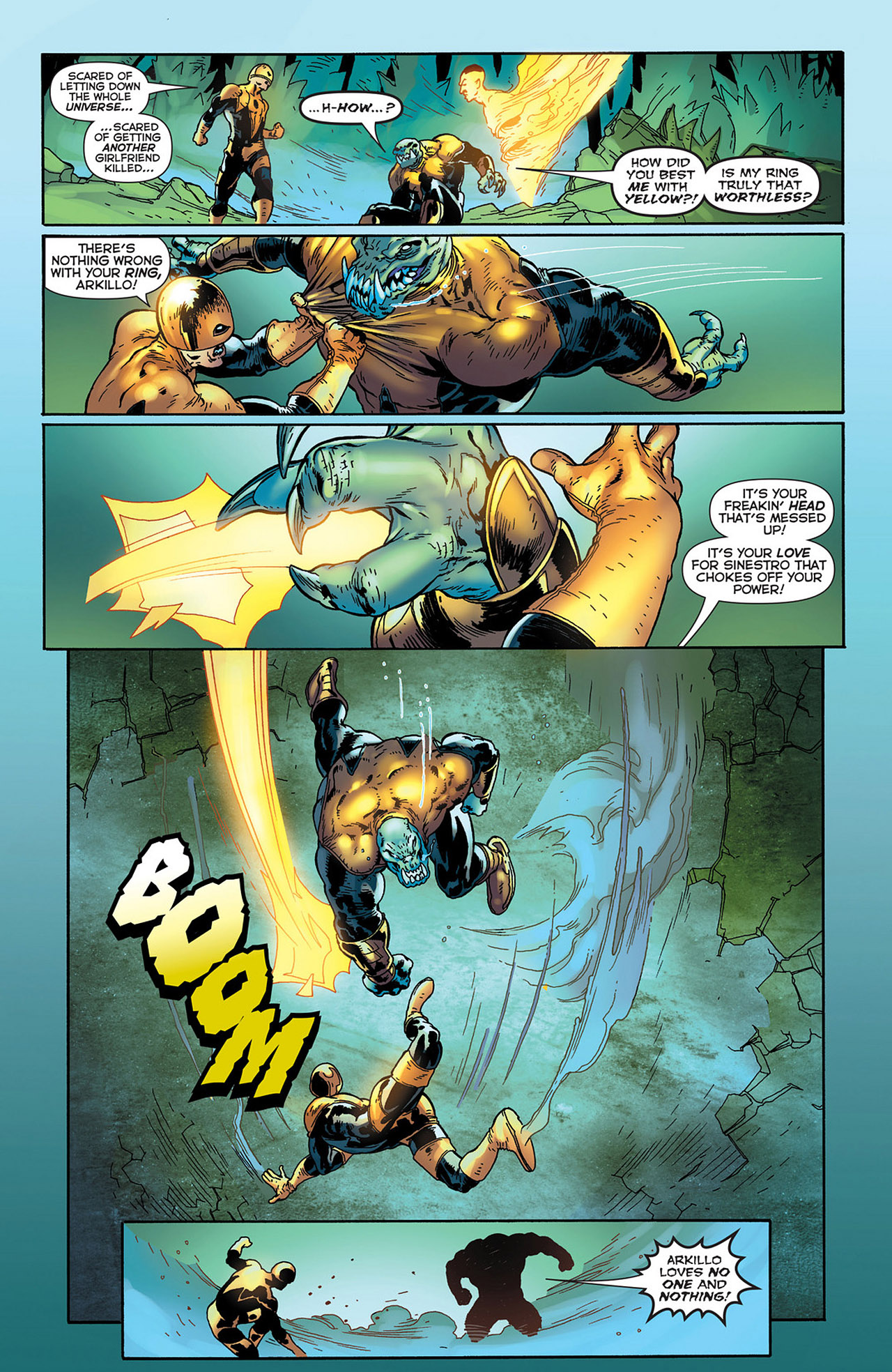 Read online Green Lantern: New Guardians comic -  Issue #14 - 19