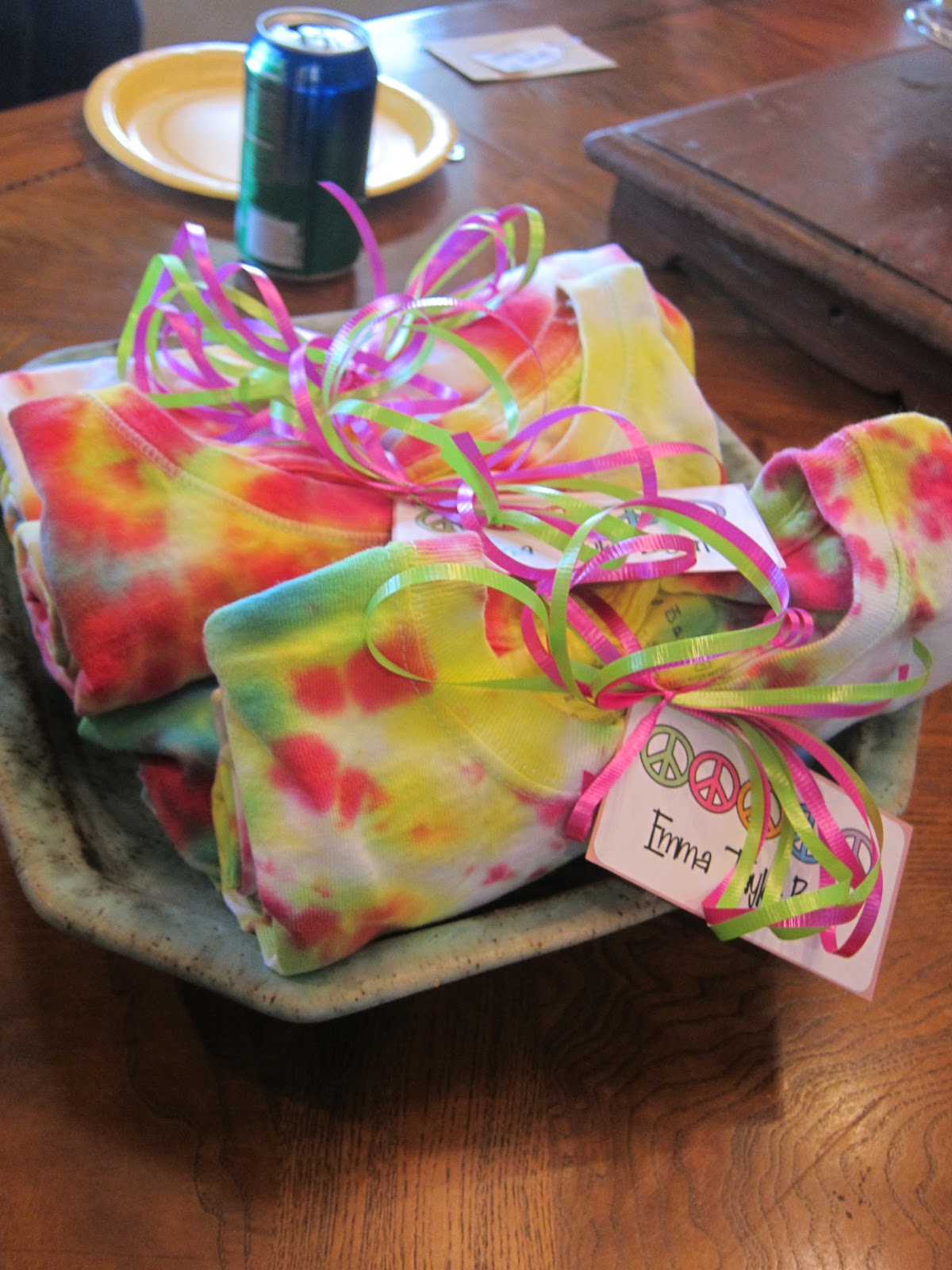 { all six of us } { 10th Tie Dye Birthday Party }
