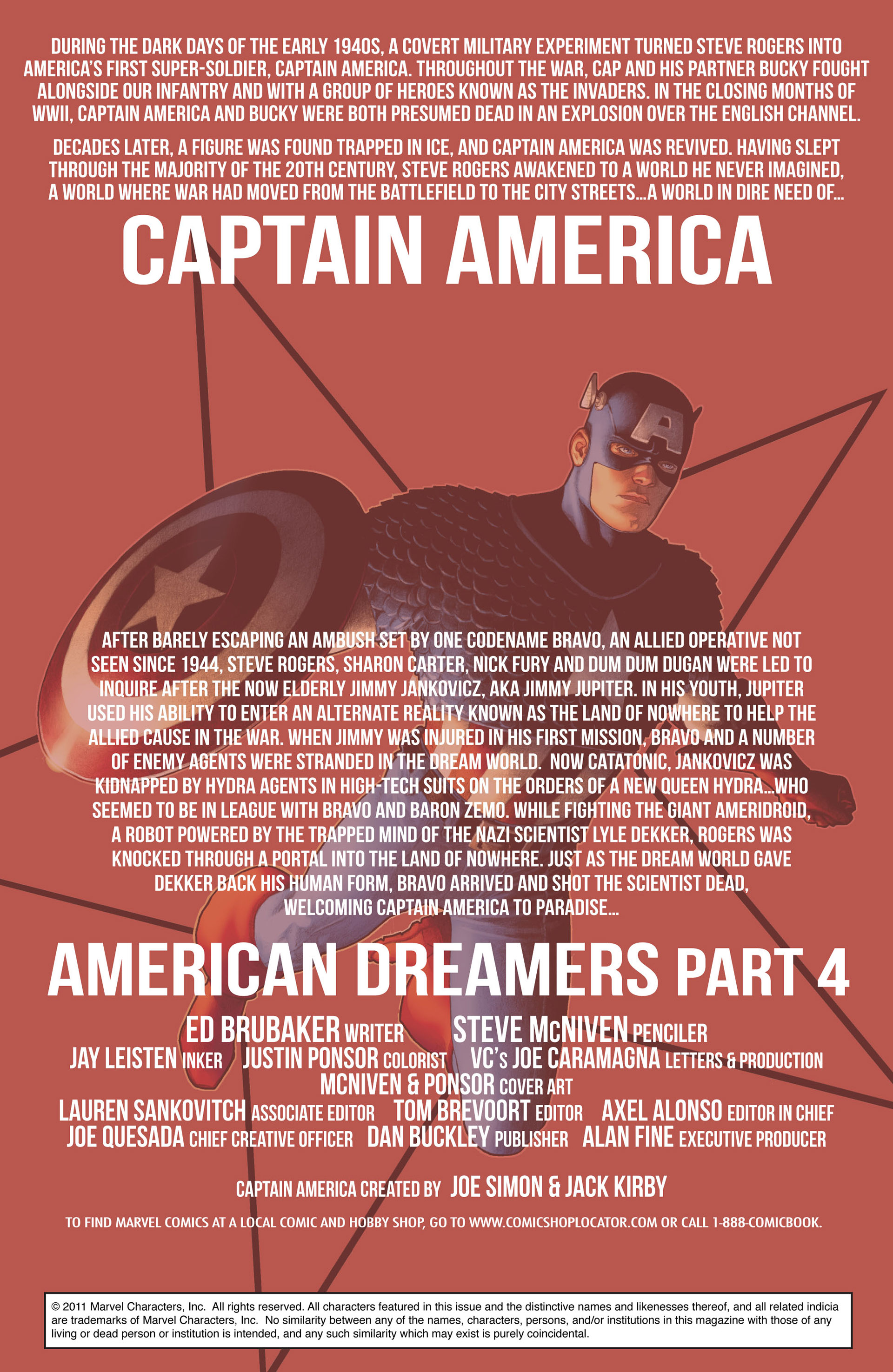 Captain America (2011) Issue #4 #4 - English 2