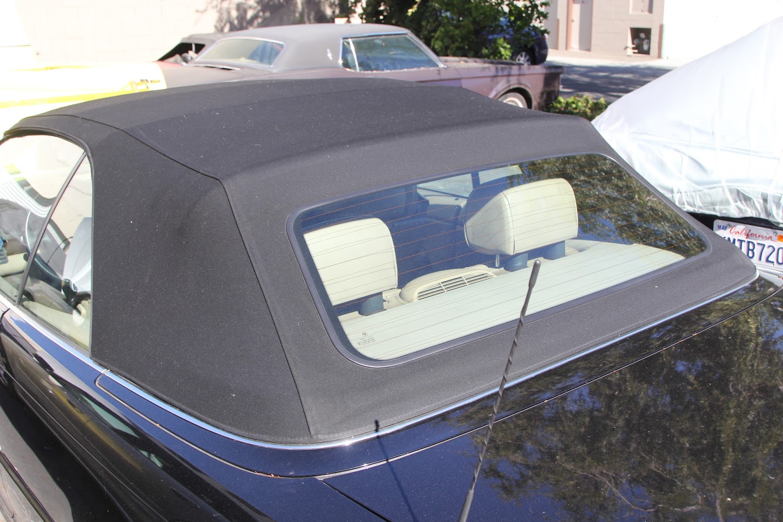 Cooks Upholstery and Classic Restoration BMW E46 Convertible Top
