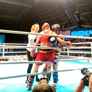 Melissa Martínez vs. Marta Waliczek Kickboxing Juegos Mundiales 2017 Oro para Polonia, plata para México en Kickboxing Juegos Mundiales 2017