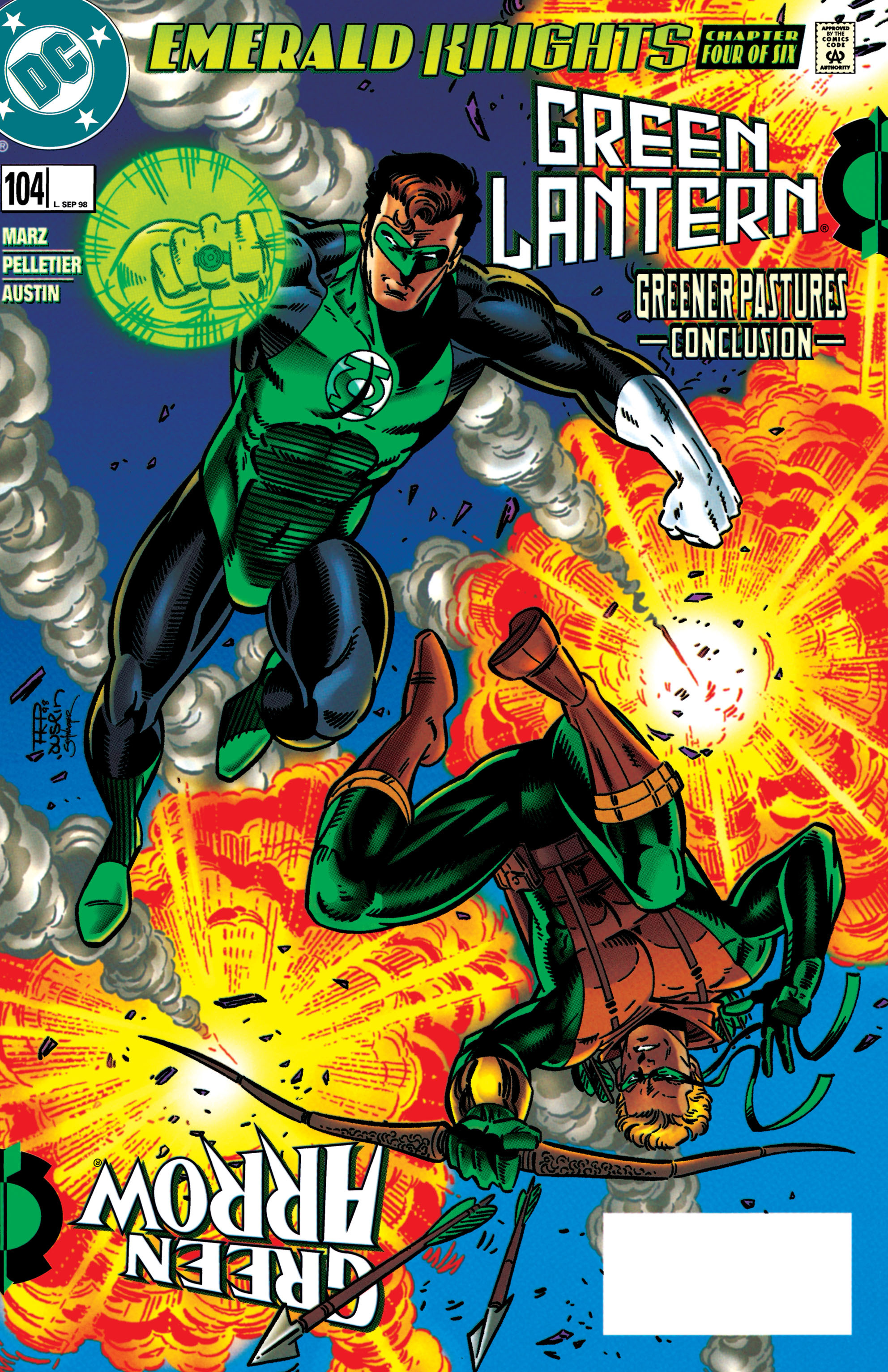 Read online Green Lantern (1990) comic -  Issue #104 - 1