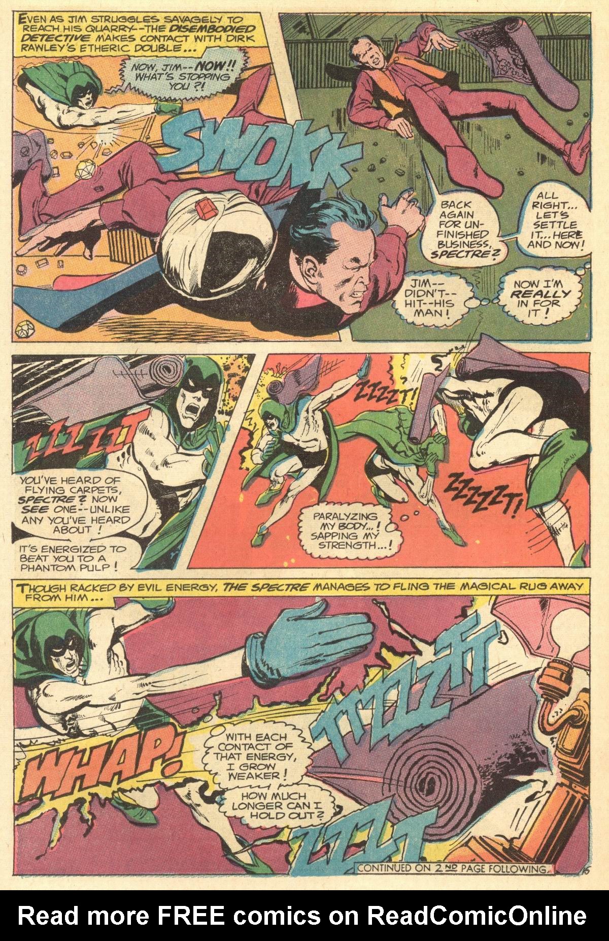 Read online The Spectre (1967) comic -  Issue #2 - 22