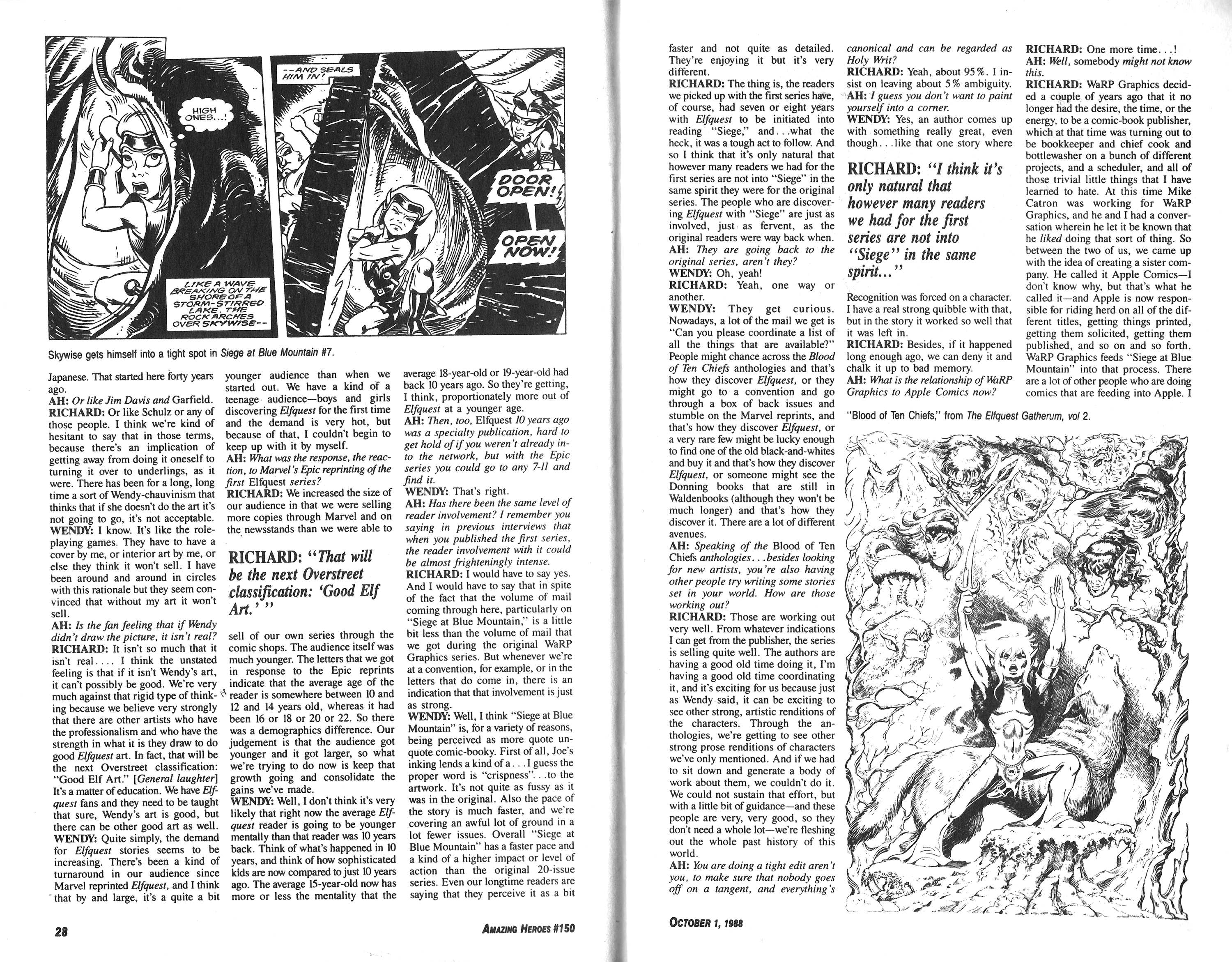 Read online Amazing Heroes comic -  Issue #150 - 15