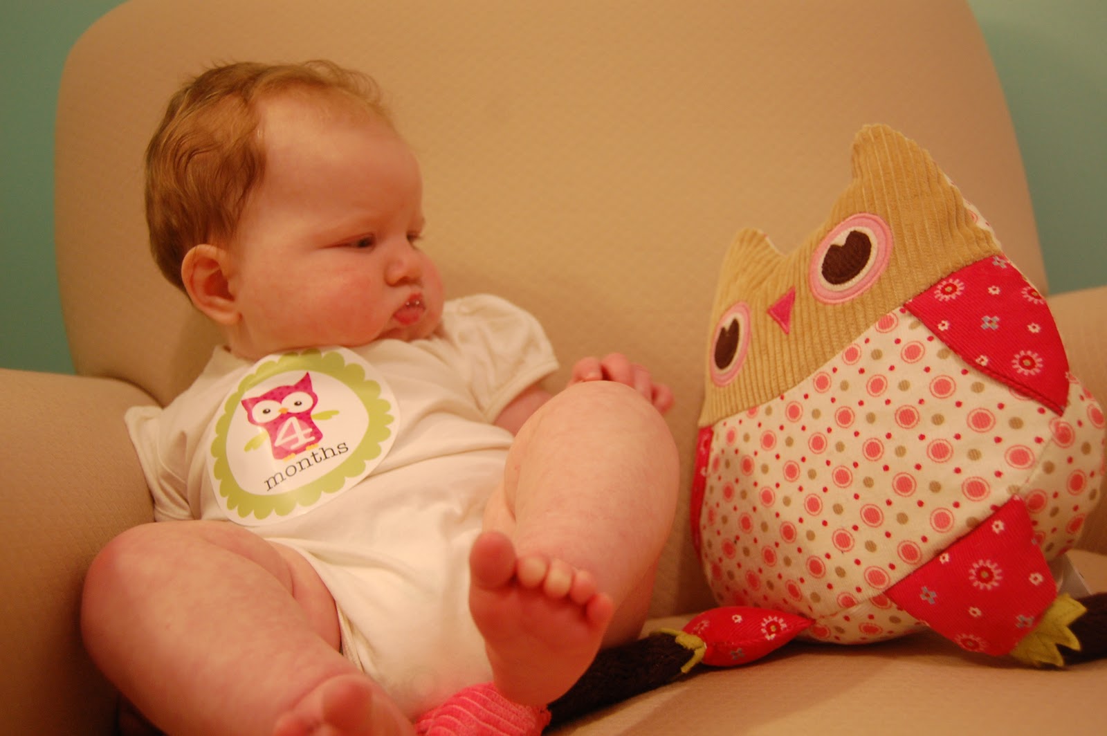 Dear Evie You Are Four Months Old 
