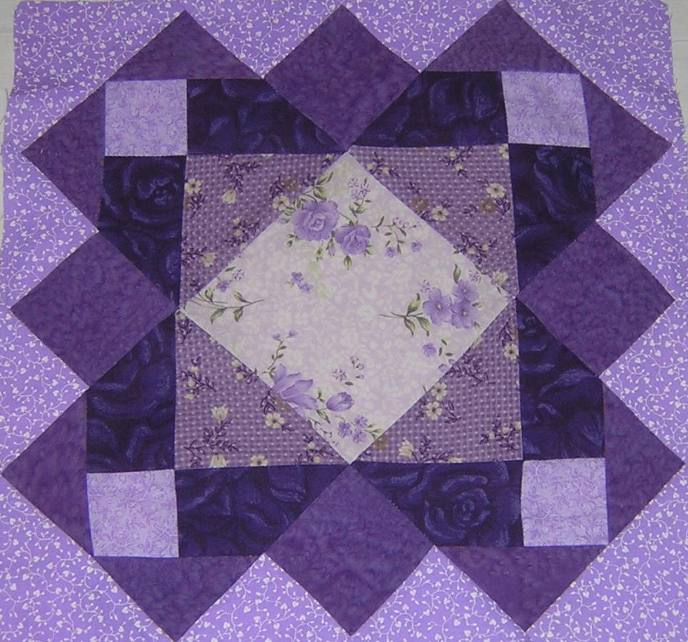 clmt quilter Purple Quilt