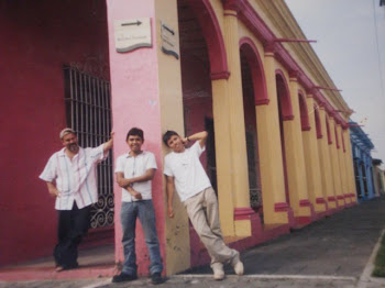 With Nicolas and Rafael in Tlacotalpan, Veracruz January 2007
