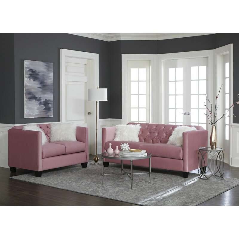 Review ﻿Mukilteo Loveseat Glam Sofas GHD