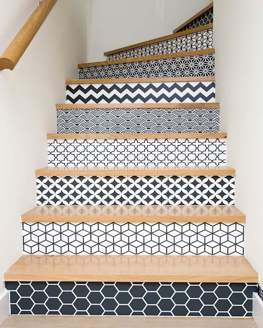 escalier décoration idée