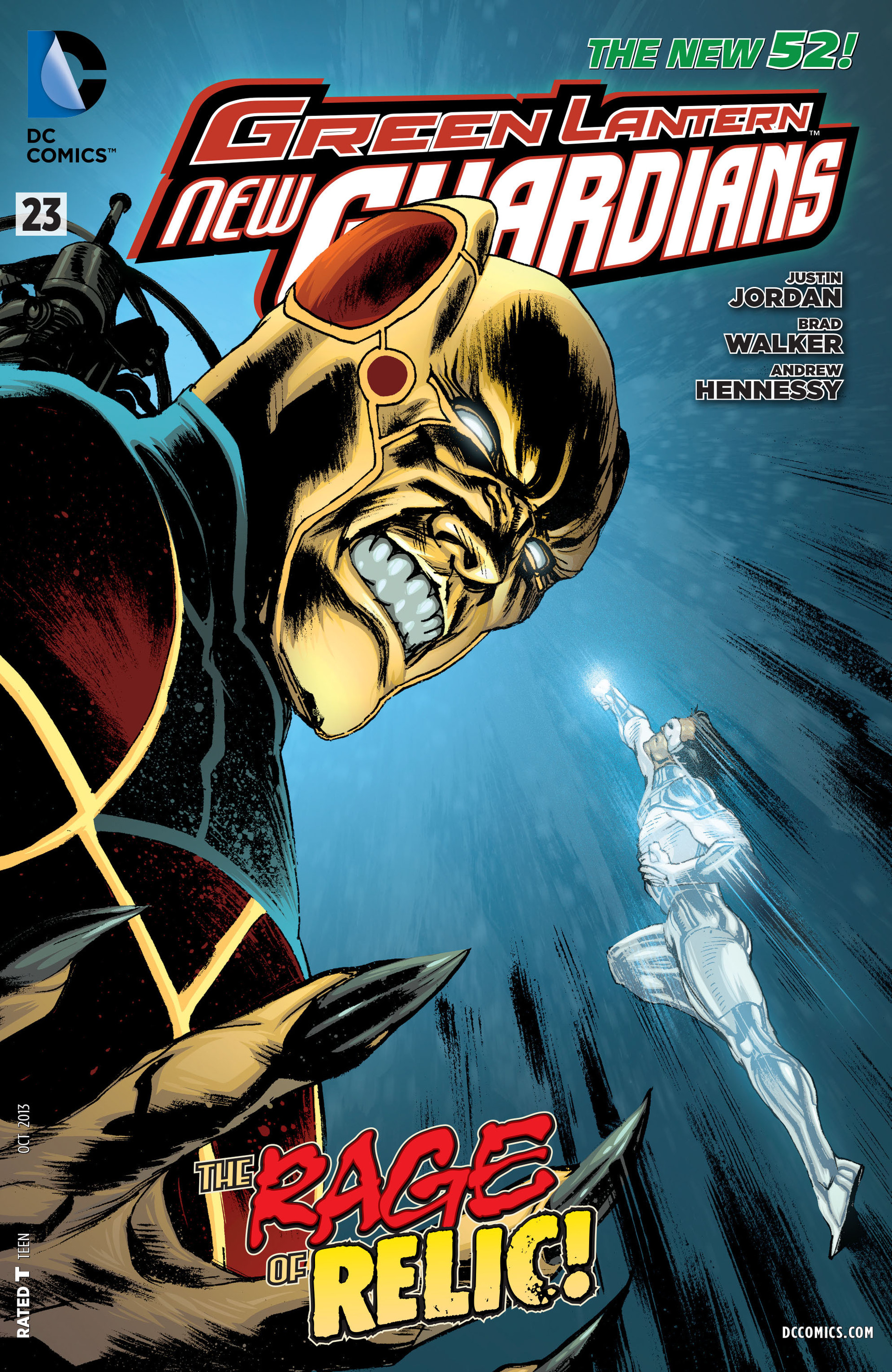 Read online Green Lantern: New Guardians comic -  Issue #23 - 1