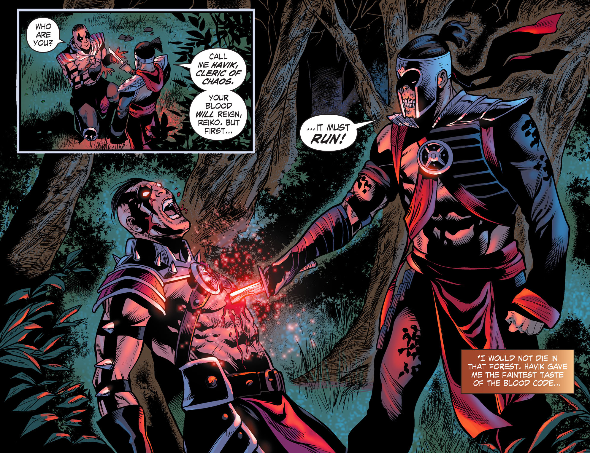 Read online Mortal Kombat X [I] comic -  Issue #27 - 19