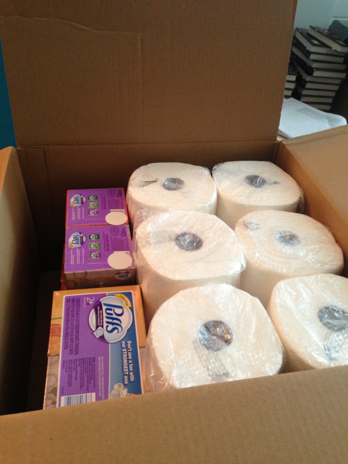 Simply the Middle Free Tissue and Paper Towels...and EASY!