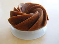 Bundt Cake de Plátano y Nata con Nueces