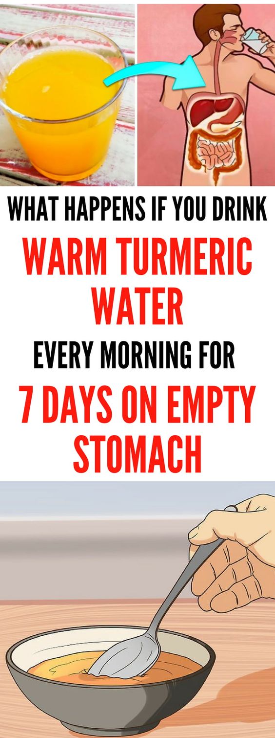 What Happens If You Drink Warm Turmeric Water Every Morning For 7 Days