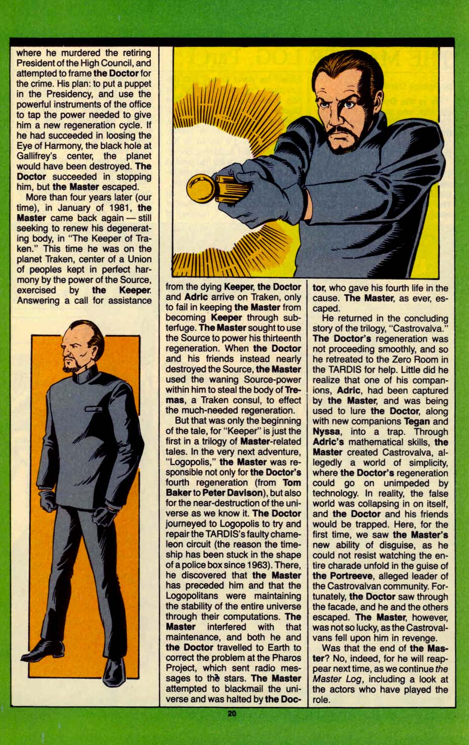 Read online Doctor Who (1984) comic -  Issue #14 - 22