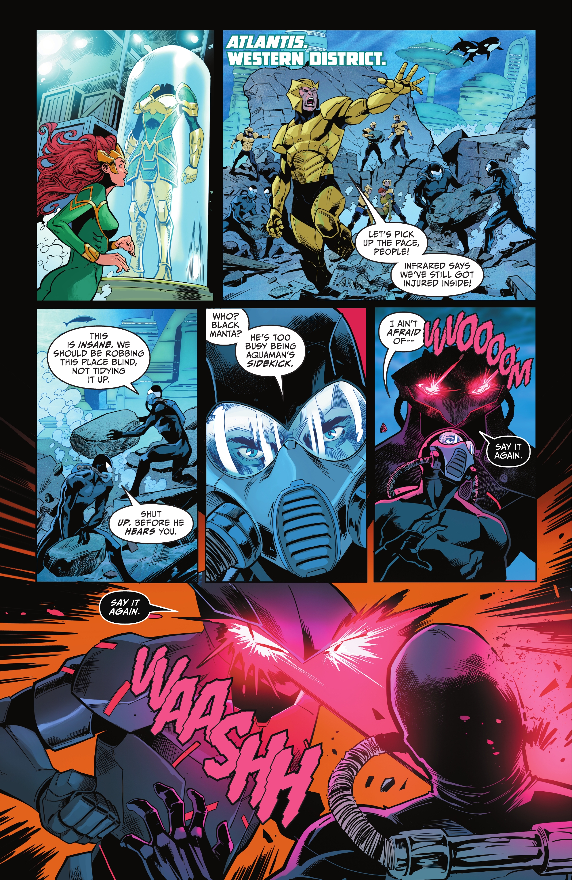 Read online Aquamen comic -  Issue #6 - 10