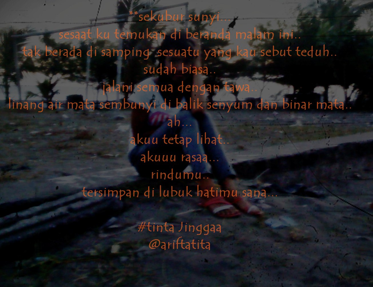Malam sunyi (Seretan Kata by Tinta Jingga) | Jingga Kepingan Hati yang