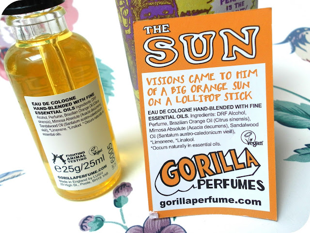A picture of Lush Sun Gorilla Perfume