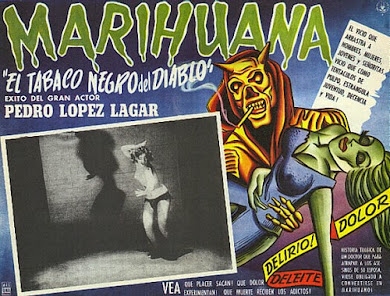 Cartel de cine: Marihuana (1950) (El tabaco negro del diablo)