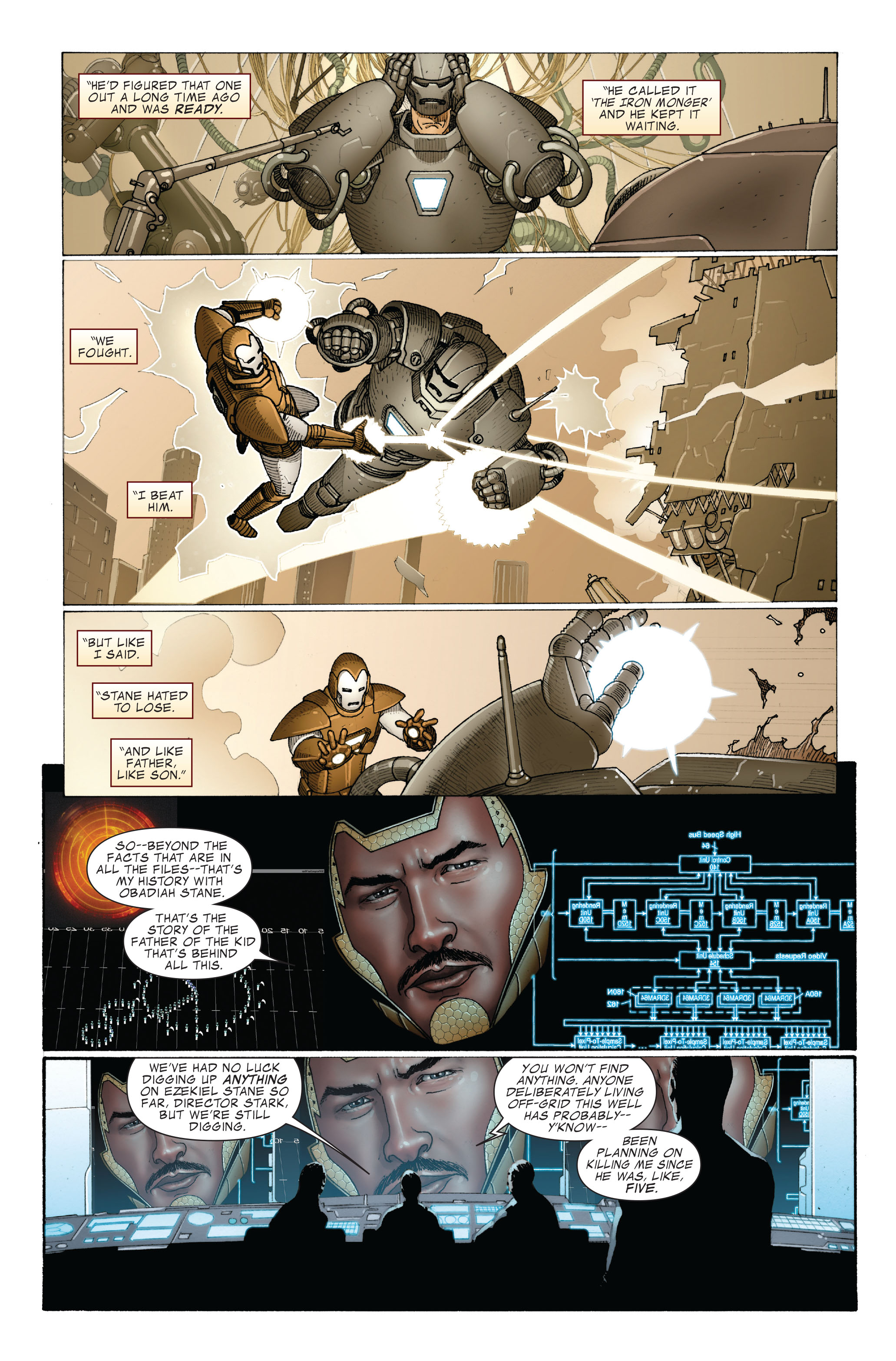 Invincible Iron Man (2008) 3 Page 14