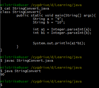 Java Basic Knowledge (2) : Convert String to Integer, Double, or Float