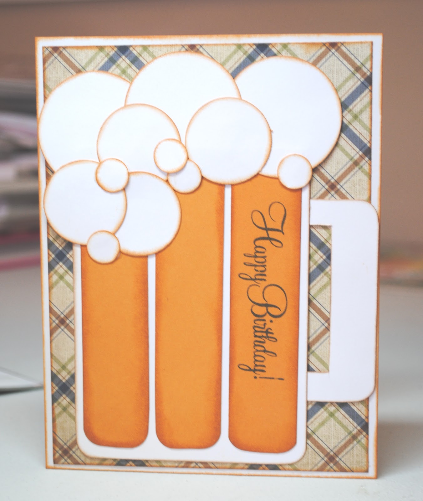 Good Golly, Ms. Molly! Beer Mug Birthday Card