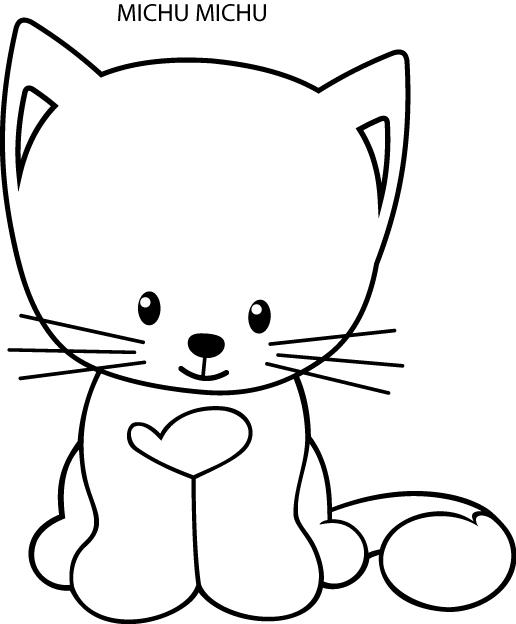 kittens coloring pages | Minister Coloring