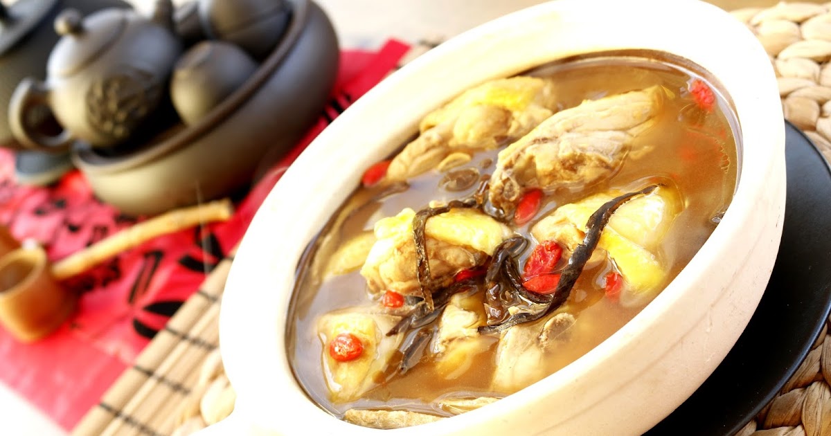 Josephine's Recipes Rice Wine Chicken Soup Sesame Wine Chicken