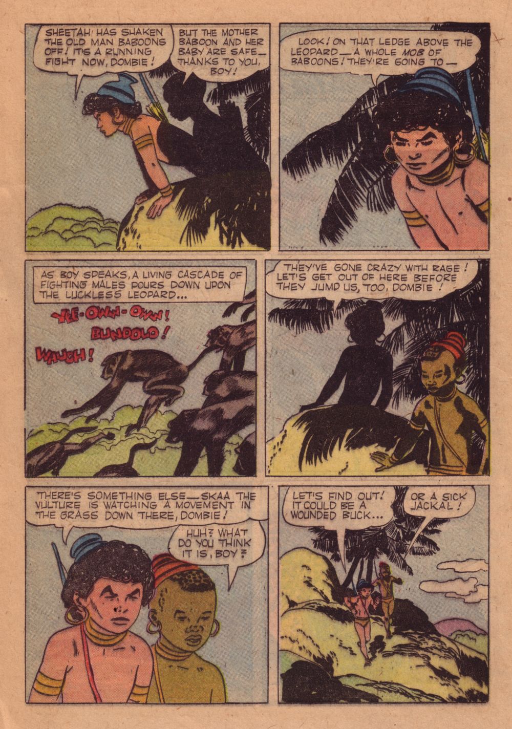 Read online Tarzan (1948) comic -  Issue #102 - 20