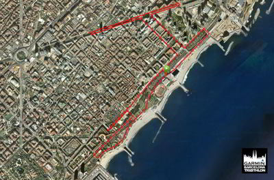 Circuito ciclismo Garmin Barcelona Triatlon