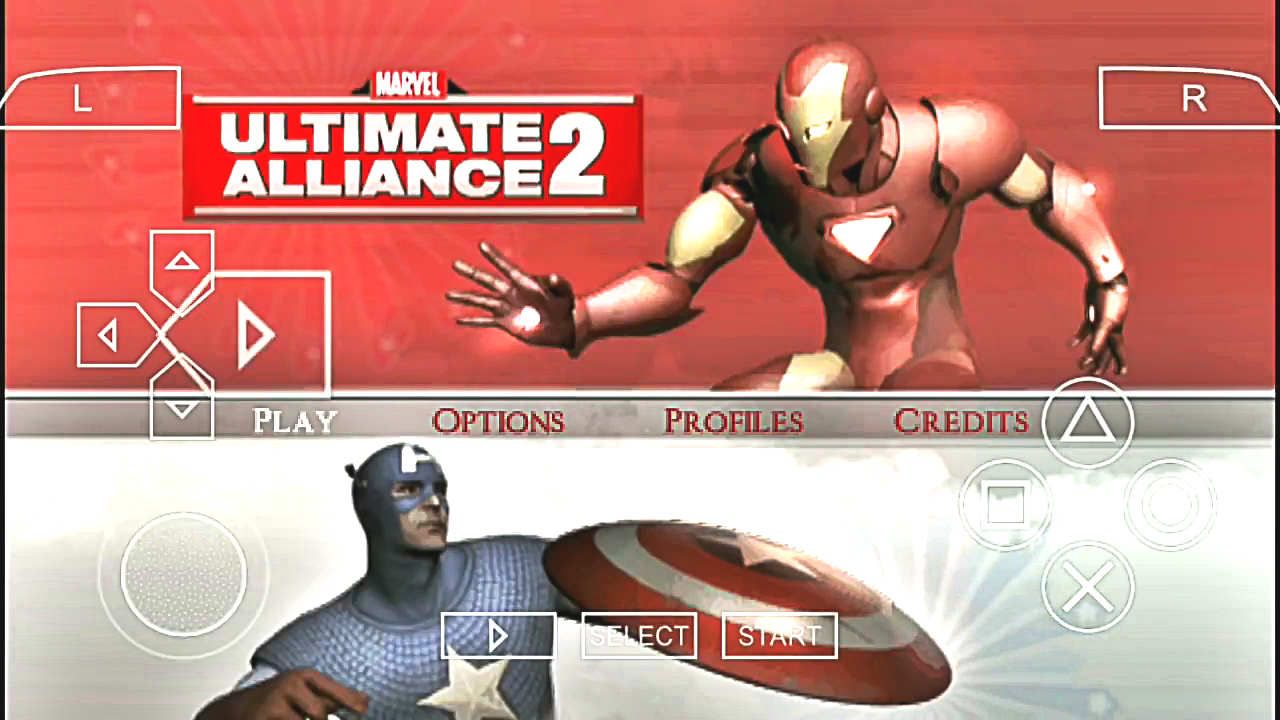 حصريا ! تحميل لعبة Marvel Ultimate Alliance 2 الرهيبة لمحاكي PPSSPP