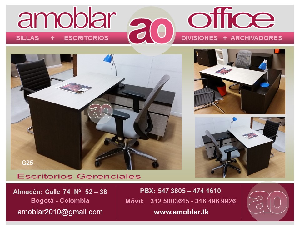 Amoblar Office Muebles para Oficina Bogota / PBX (57+1) 547 3805 Bogotá