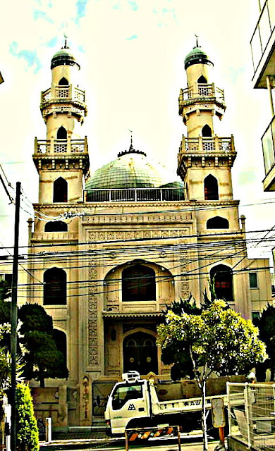 keindahan senibina masjid relaks minda