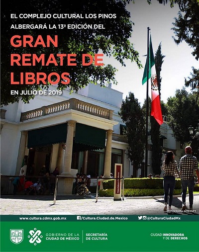 13° Edición del Gran Remate de Libros en el Complejo Cultural los Pinos 