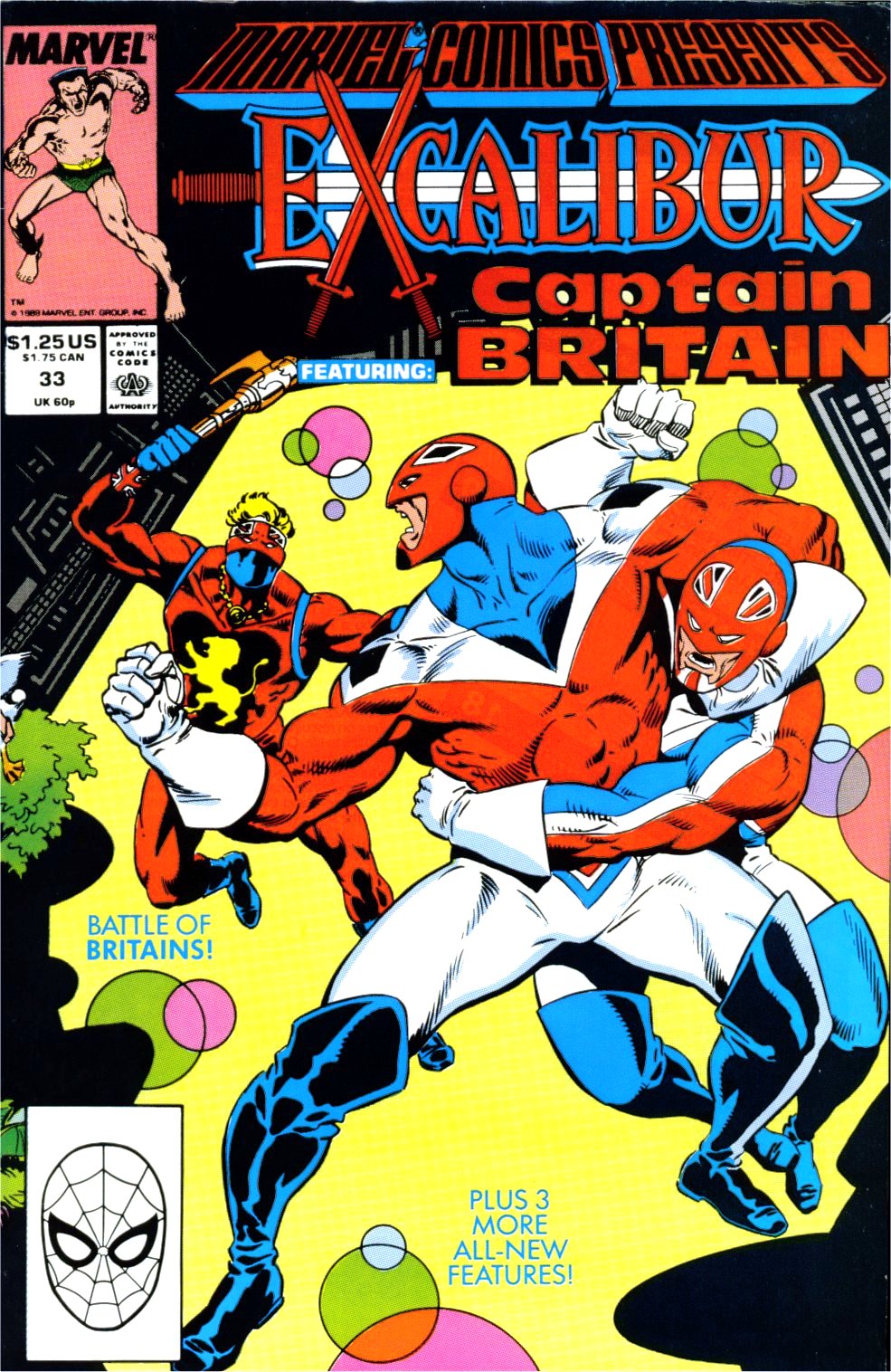 Read online Marvel Comics Presents (1988) comic -  Issue #33 - 1