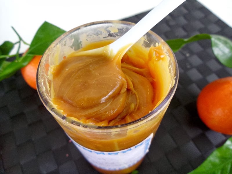 Gourmande ou passionnée... Sauce caramel à la clémentine corse
