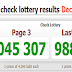 Thailand Lotto Result Today On 01-12-2018