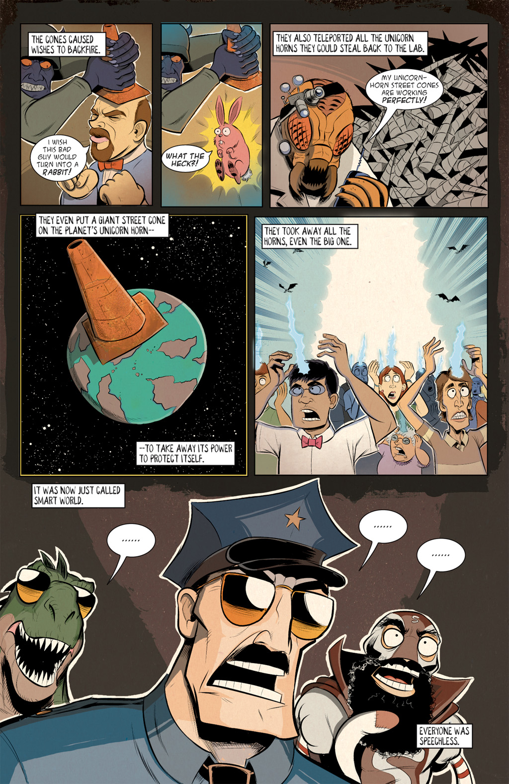 Read online Axe Cop: Bad Guy Earth comic -  Issue #2 - 14