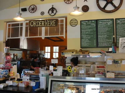 order counter at Boonville General Store in Boonville, California