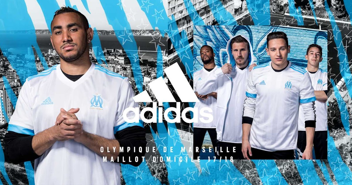 Olympique Marseille 17-18 Home Kit Released - Footy Headlines