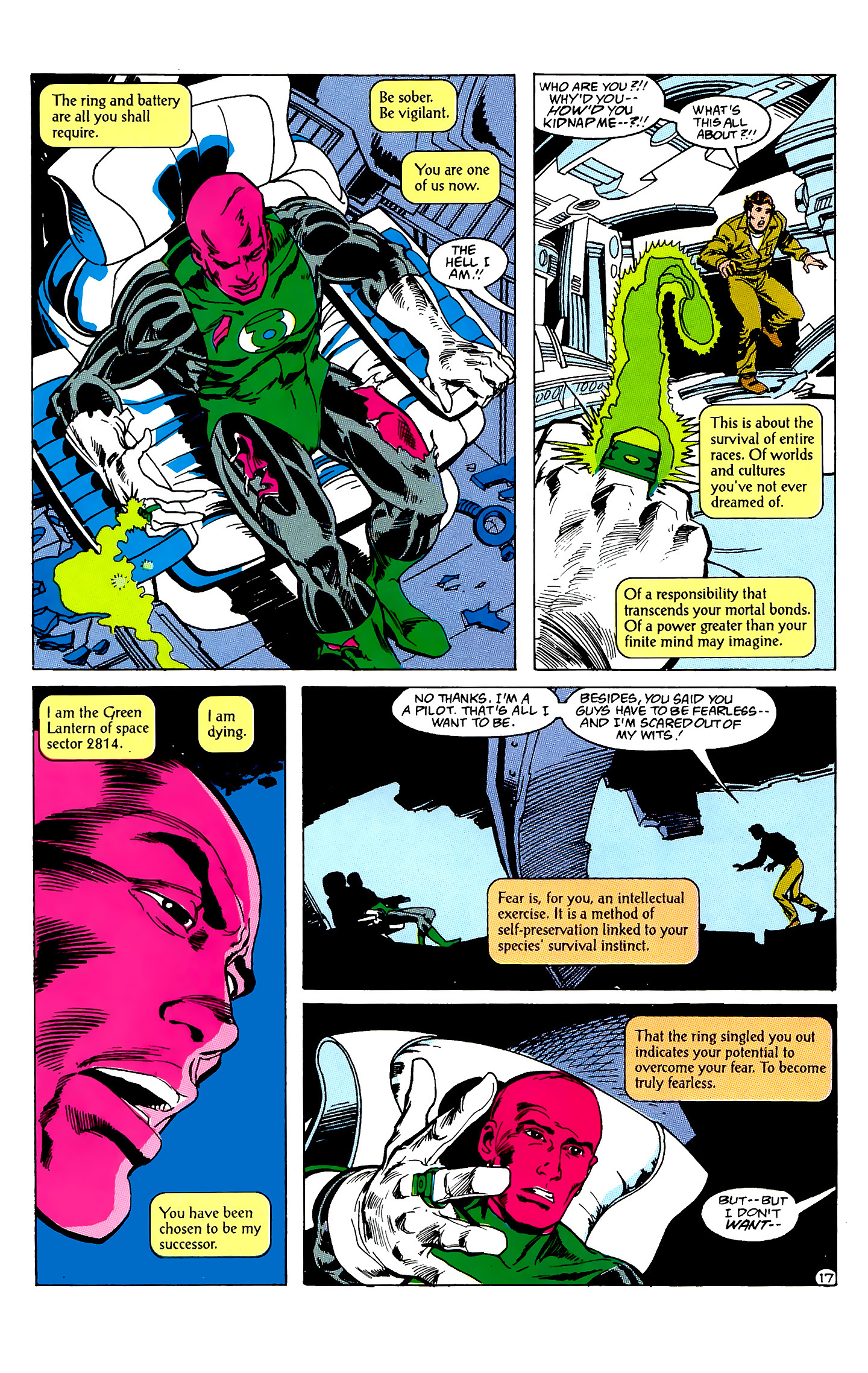 Read online Green Lantern: Emerald Dawn comic -  Issue #1 - 17