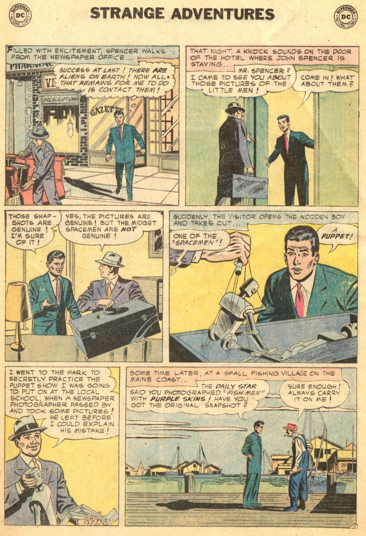 Read online Strange Adventures (1950) comic -  Issue #240 - 12