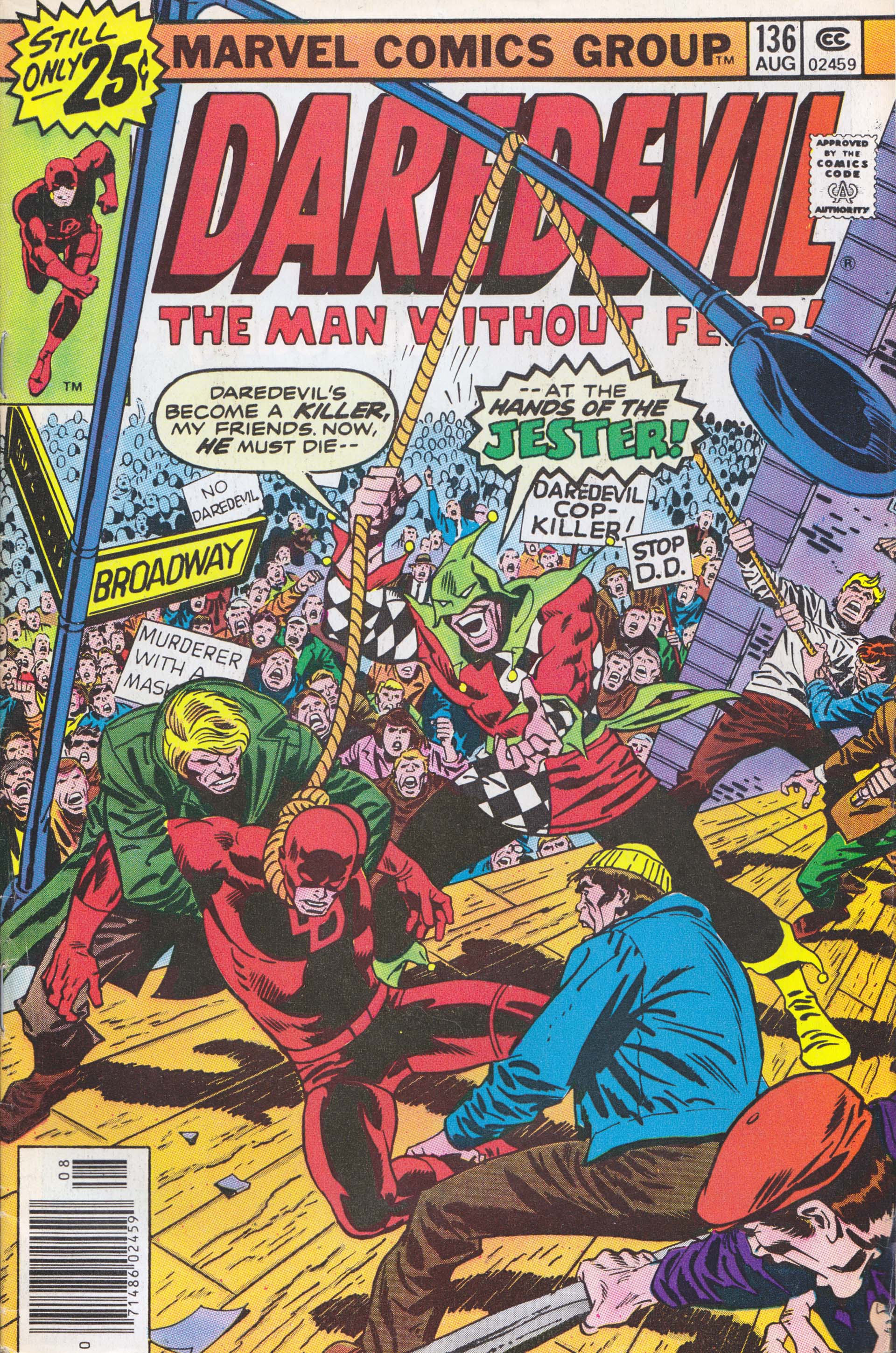 Read online Daredevil (1964) comic -  Issue #136 - 1