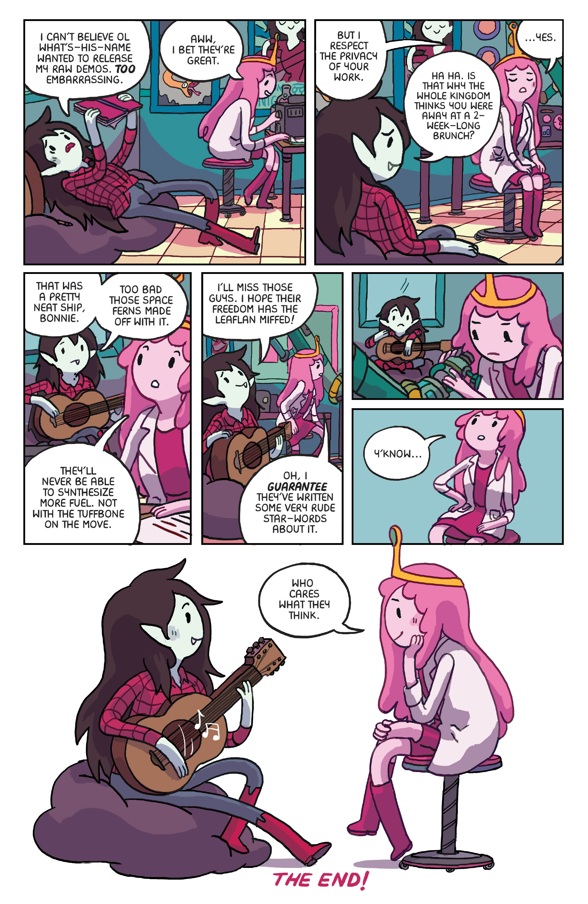 Read online Adventure Time: Marceline Gone Adrift comic -  Issue #6 - 23