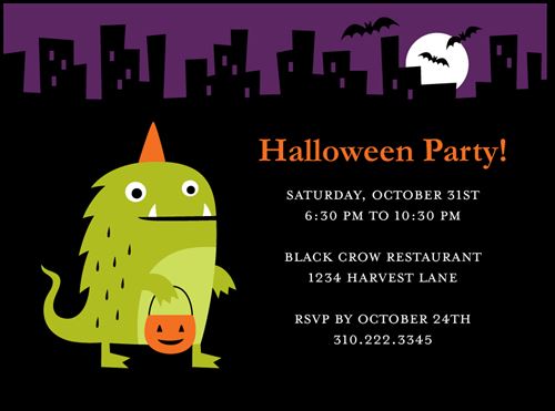 Best Cheap Halloween Party Invitations