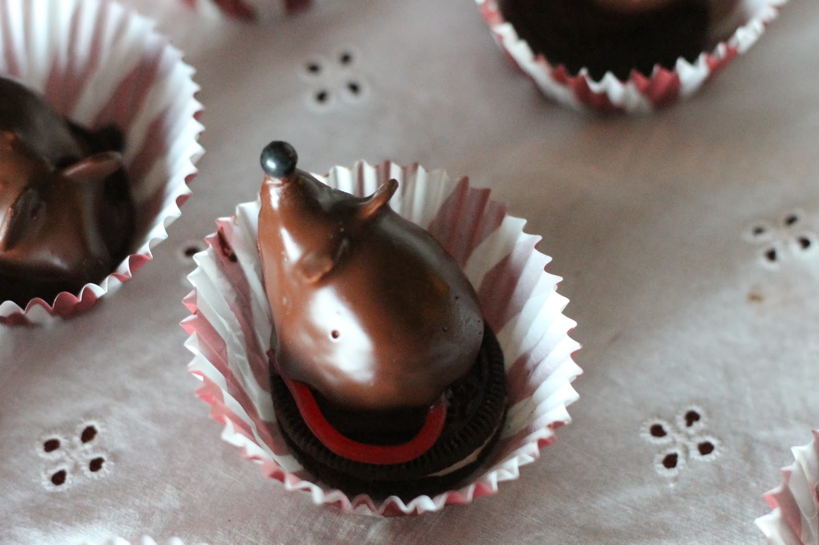 Where Your Treasure Is Chocolate Christmas Mice