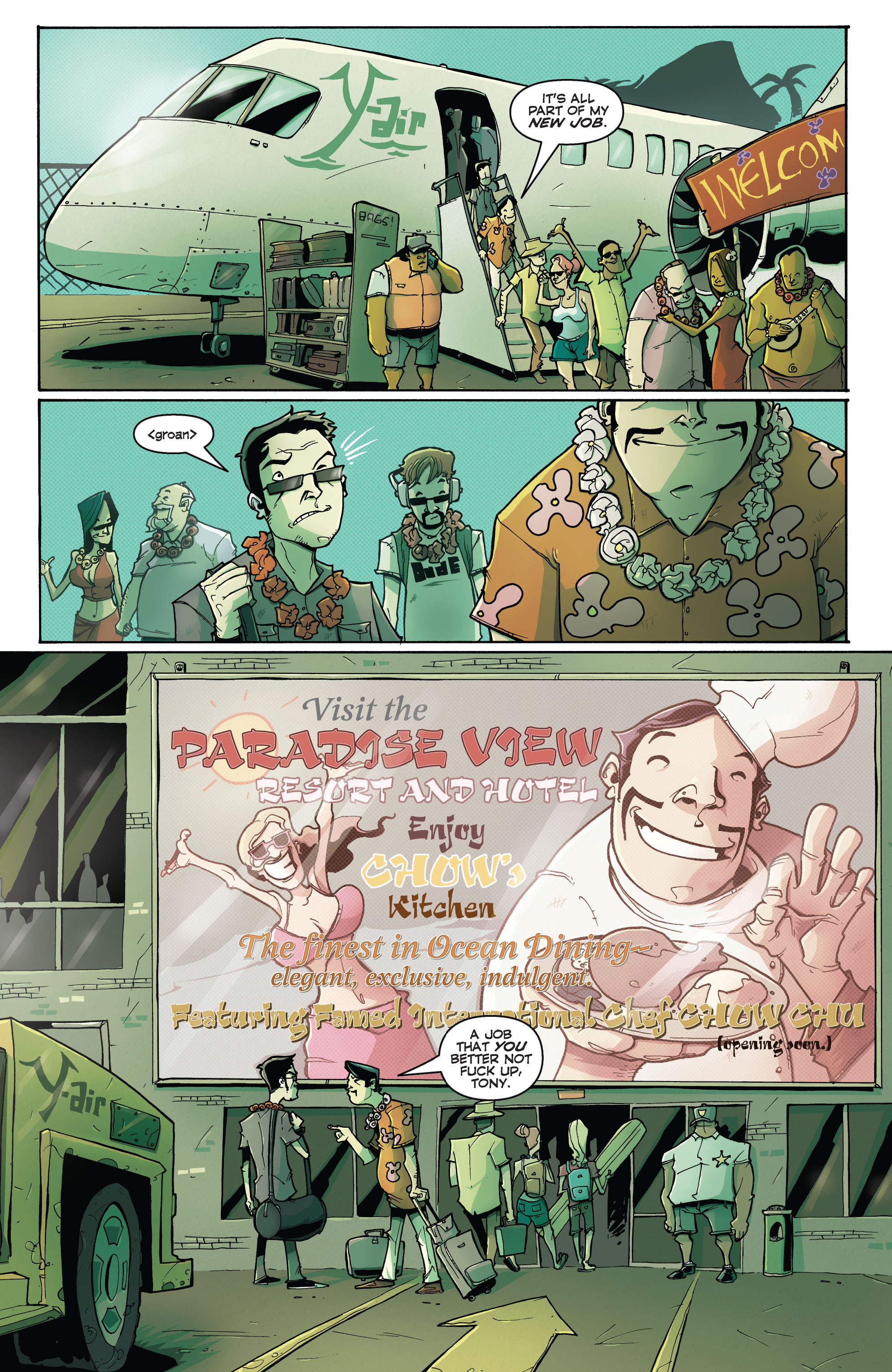 Read online Chew comic -  Issue #7 - 7