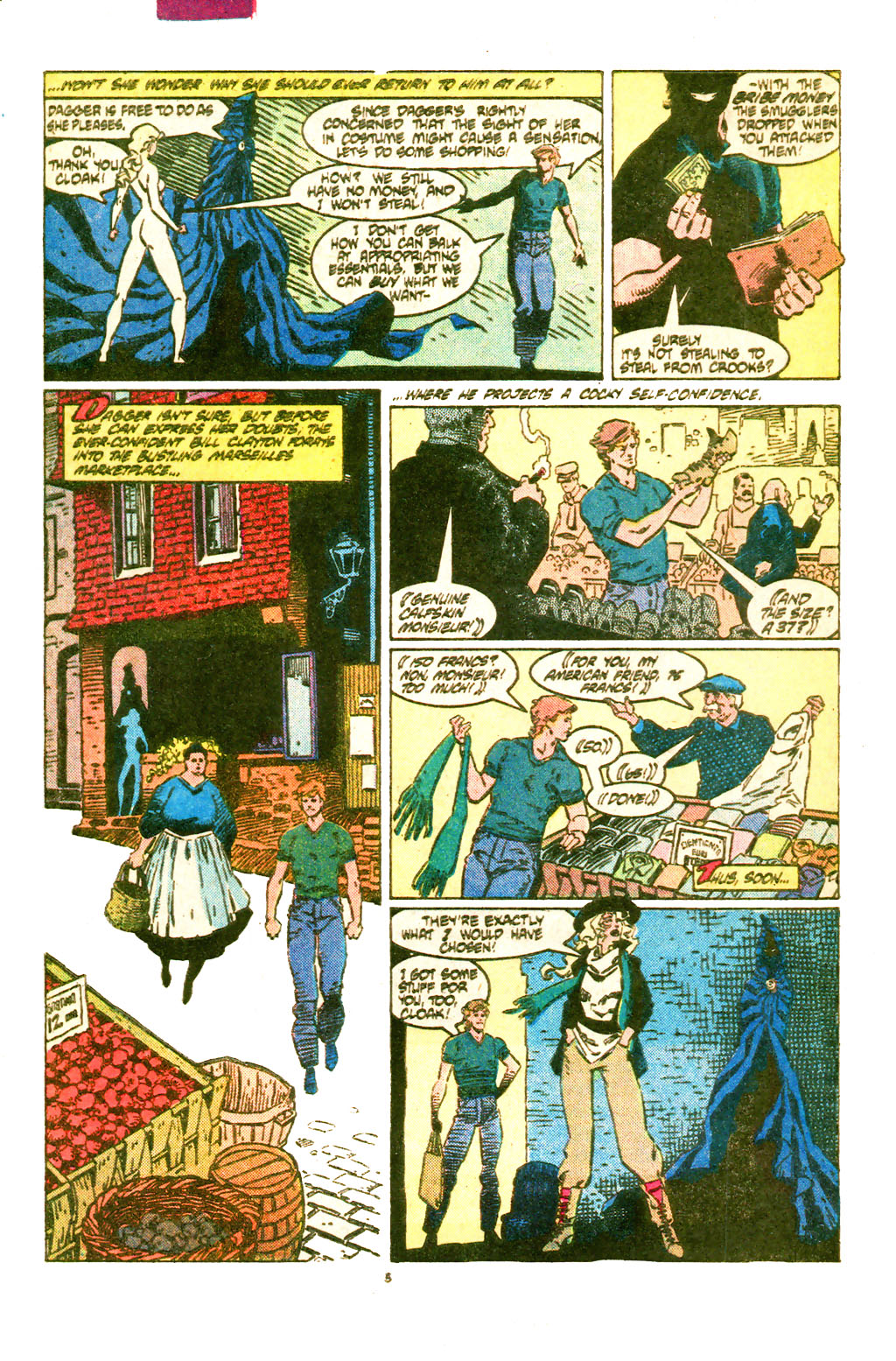 Read online Cloak and Dagger (1985) comic -  Issue #8 - 6