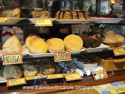 pastry case at Sideboard in Danville, California